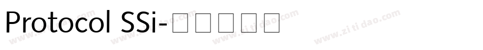 Protocol SSi字体转换